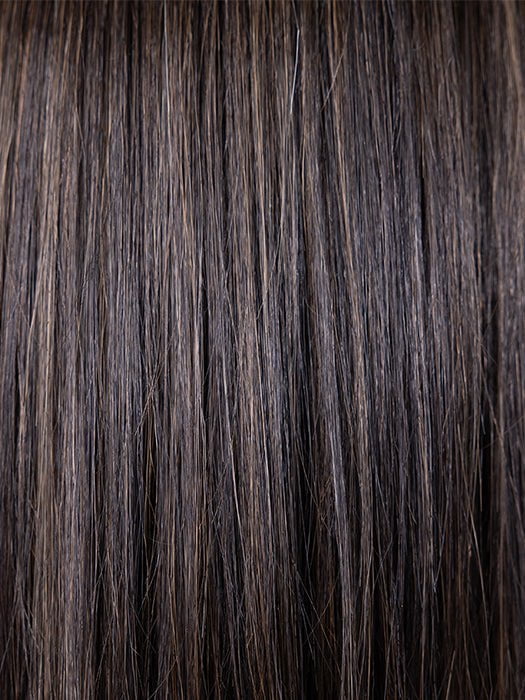 COOLEST DARK BROWN R | A Rich, Deep Espresso Brown root and base with Cool, Ashy Undertones with Cool Beige Highlights