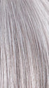 SILVER-STONE | Silver Medium Brown blend that transitions to more Silver then Medium Brown then to Silver Bangs