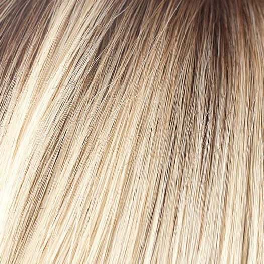 CHAMPAGNE R | Rooted Dark with Platinum Blonde