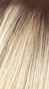 CHAMPAGNE R | Rooted Dark with Platinum Blonde
