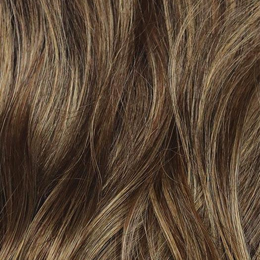 CAFFE-MACCHIATO | Nutmeg and Creamy Toffee Blonde with Warm Deep Brown Roots