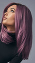 MAUVE BERRY | Smoky Fused Pale Violet Base with Medium Brown Roots
