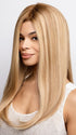 A beautiful long hair wig of your dreams with its 15.7" of sleek, Remy human hair