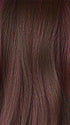 Deep Plum Brown-R | A rich blend of deep plum and dark brown tones, enhanced by a dark root that creates a bold and dramatic impression. 