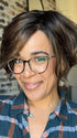Brea @getwiggywithbrea wearing DONNA by ENVY in color ESPRESSO | A cool, Multi-Dimensional Medium Brown with Darker Brown Roots
