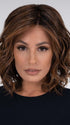 EDITOR'S PICK by Raquel Welch in RL8/29SS SHADED HAZELNUT | Warm Medium Brown Evenly Blended with Ginger Blonde and Dark Roots