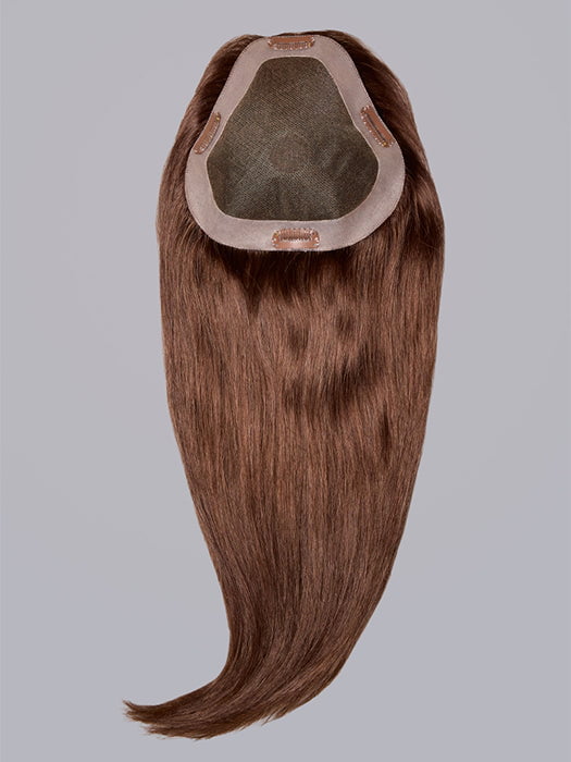 Ready to wear with four discreet 1 1/8” clips for quick, secure daily application