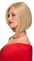 The breathable cap has a sheer comfort mono top for multidirectional parting and a lace front for a realistic hairline