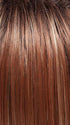 FS26/31S6 SALTED CARAMEL | Medium Natural Red Brown with Medium Red Gold Blonde Bold Highlights, Shaded with Brown