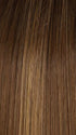 FS26/31S6 SALTED CARAMEL | Medium Natural Red Brown with Medium Red Gold Blonde Bold Highlights, Shaded with Brown