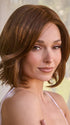 FARREN by AMORE in color BROWN-TOPAZ | Medium brown and light honey brown are carefully blended to create this warm-toned brunette shade. 