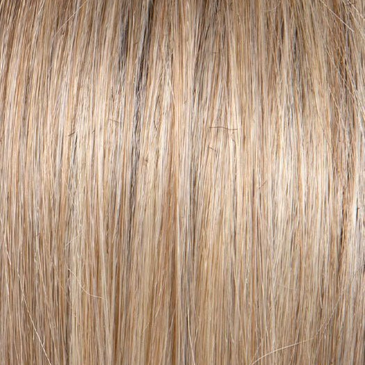 GF19-23SS BISCUIT | Light Ash Blonde Evenly Blended with Cool Platinum Blonde with Dark Roots