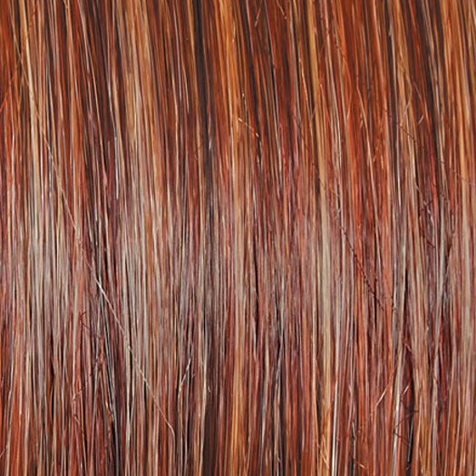 GF31-29 FIERY COPPER | Medium Light Auburn Evenly Blended with Ginger Blonde
