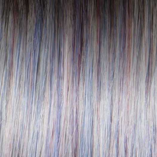  GF39-61SS SS BLUE VIOLET | Blue Violet mixed with Silver Gray shaded with Dark Brown