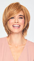 Model is wearing DISCRETION by GABOR in color LIGHT-RED | STRAWBERRY BLONDE and Pale Reddish Blonde

