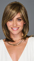 Model is wearing ILLUMINATION by GABOR in color BROWN-BLONDE | Medium to Light Brown with Salon Highlights