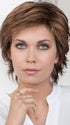 FAME by Ellen Wille in MOCCA ROOTED | Medium Brown, Light Brown, and Light Auburn Blend with Dark Roots