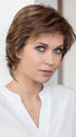 The hair Society Luxury Collection by Ellen Wille is 100% hand tied, monofilament, with a beautiful lace front.