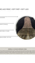 CAP CONSTRUCTION | EXTENDED LACE FRONT | LACE PART