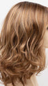 GOLDEN-NUTMEG | Medium Brown roots with overall Warm Cinnamon base and Golden Blonde highlights