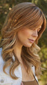 REMY HH TOPPER 10" by Amore in HAZELNUT-CREAM-ROOT | Warm Dark-Blonde Base with Natural Golden Highlights and Soft Brown Roots