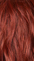 HENNA-RED-R | Bright and Vibrant Red with Cherry Undertones, Rooted with Rich Coffee Bean Brown