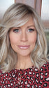 Natalie Gray @vanish.into.thin.hair wearing HEPBURN by BELLE TRESS in color MILKSHAKE BLONDE-R | A mixture of Light Sandy Brown, Highlighted with Light Ash Blonde with a Hint of Light Platinum Blonde with a Medium Root Color