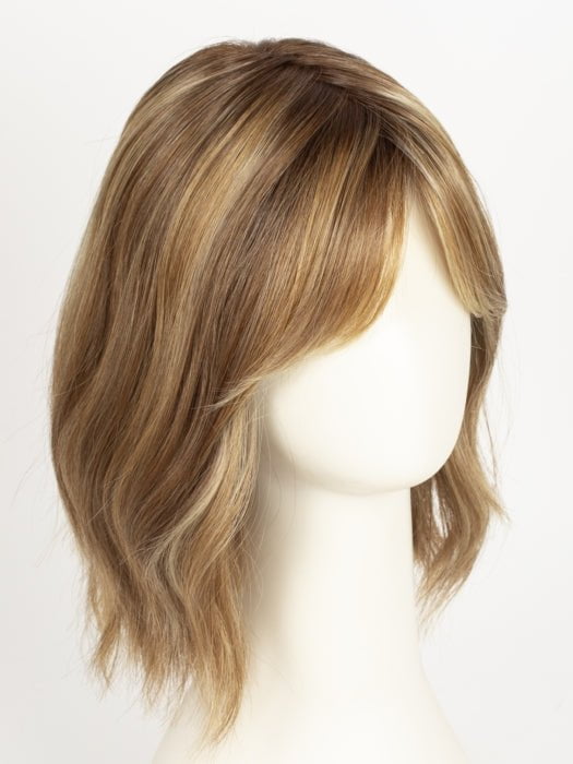14/26S10 SHADED PRALINES N' CREAM | Light Gold Blonde & Medium Red-Gold Blonde Blend, Shaded with Light Brown