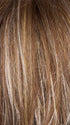 ICY-OAK-SR | Warm Medium Brown base with Golden Blond and White Gold Highlights and a Soft Shadowed Root Effect