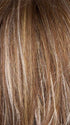 ICY-OAK-SR | Warm Medium Brown base with Golden Blond and White Gold Highlights and a Soft Shadowed Root Effect
