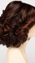 CHOCOLATE-CHERRY | Dark Brown roots with overall Medium Brown base with Deep Red highlights