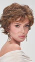 JAZZ by Jon Renau in 6F27 CARAMEL RIBBON (Wig was styled for photoshoot)