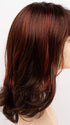 CHOCOLATE-CHERRY | Dark Brown roots with overall Medium Brown base with Deep Red highlights