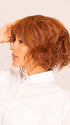 Roxie in SHADED-AMBER | Coppery Blonde and Red Blend with Dark Amber Brown Roots