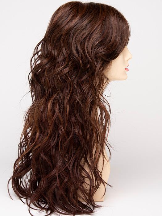 CINNAMON-RAISIN | Medium Brown with Auburn and Cinnamon highlights