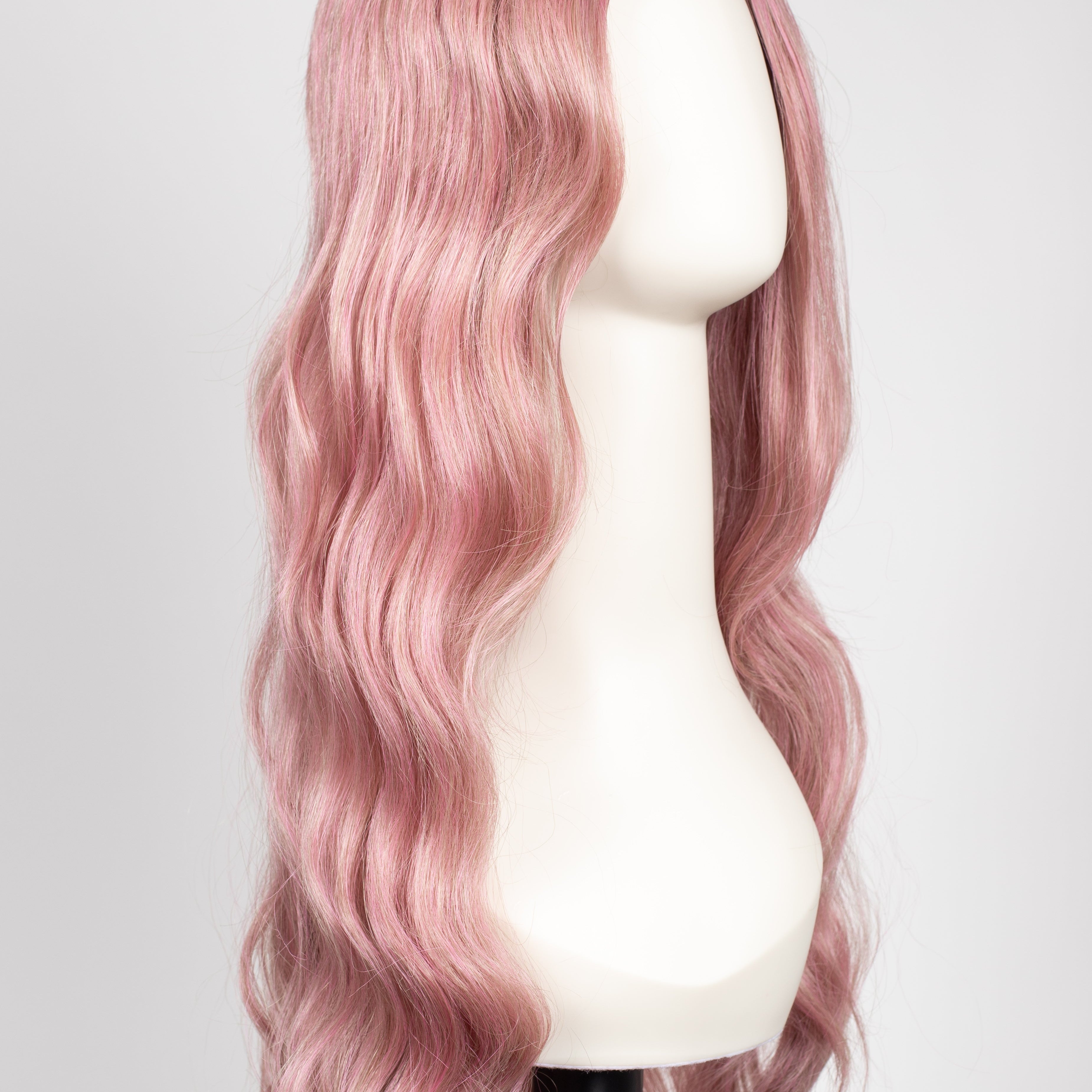 LAVENDER FROSE by Hairdo in LAVENDER-FROSE | Frosty Rose Pink with Pale Purple Roots