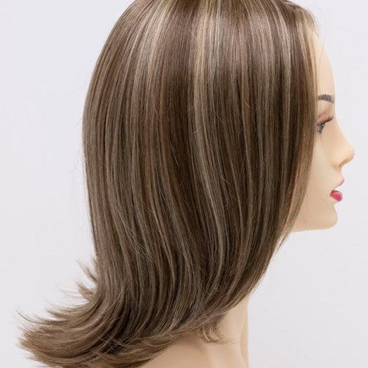 ALMOND-BREEZE | Light Brown blended with Ash Blonde