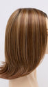 GOLDEN NUTMEG | Medium Brown roots with overall Warm Cinnamon base and Golden Blonde highlights