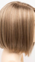 GINGER-CREAM | Dark Beige Blonde underneath highlighted on top with Light Beige Blonde