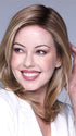 The extended lace front allows you to create off-the-face styles