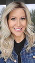 Natalie @vanish.into.thin.hair wearing MARIE by BELLE TRESS in color BUTTERBEER R | Dark Brown Base and Root that transitions smoothly into a buttery blonde, infused with creamy honey and toffee tones