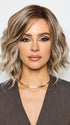 NYX by RENE OF PARIS in TRES CHOCOLATE R | Carefully placed White, Medium, and Dark Chocolate tones completed with a Dark Brown Root. This color is perfect for both Blond and Brown enthusiasts