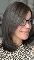  Brea @getwiggywithbrea wearing OWN THE ROOM by GABOR in color GF4-10SS ICED JAVA | Off Black Shaded with Dark Brown
