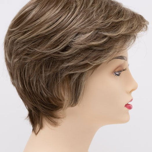 ALMOND-BREEZE | Light Brown blended with Ash Blonde