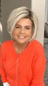 Donna @style.me.ageless wearing IGNITE by JON RENAU in color FS17/101S18 PALM SPRINGS BLONDE | Light Ash Blonde with Pure White Natural Violet Bold Highlights, Shaded with Dark Natural Ash Blonde