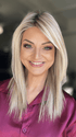 Sandy @i_be_wiggin wearing SHOW STOPPER by RAQUEL WELCH WIGS in RL19/23SS SHADED BISCUIT | Light Ash Blonde Evenly Blended with Cool Platinum Blonde and Dark Roots