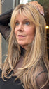 Sparky wearing NEXT TOP MODEL by TRESSALLURE in 17/23/R8 | Beige Blonde and Auburn Blended with Medium Brown Roots