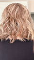 Crystal wearing ANDIE by BELLETRESS in BROWN-SUGAR-COOKIE-R | The Roots are a Rich Brown Tone that seamlessly transitions into a Warm Golden Brown