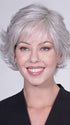 Model is wearing ROMA by BELLETRESS in color OYSTER-GRAY OYSTER GRAY | A mixture of Lightest Gray and a hint of White