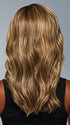 Model us wearing DECADENT DIVA in color RL9/24SS SHADED ICED CAFE LATTE | Dark Brown shaded with Golden Brown